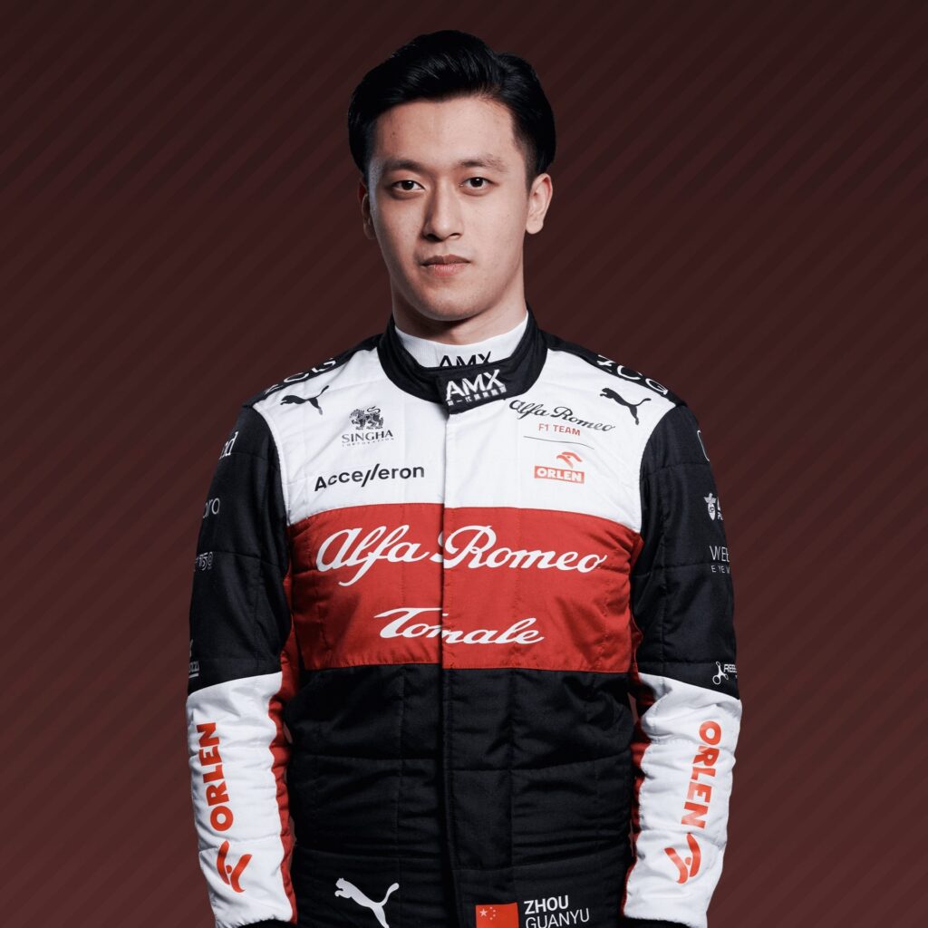 F1 Coureur Guanyu Zhou