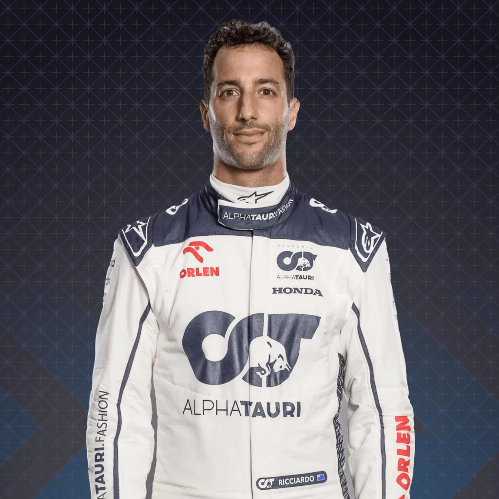 F1 Coureur Daniel Ricciardo